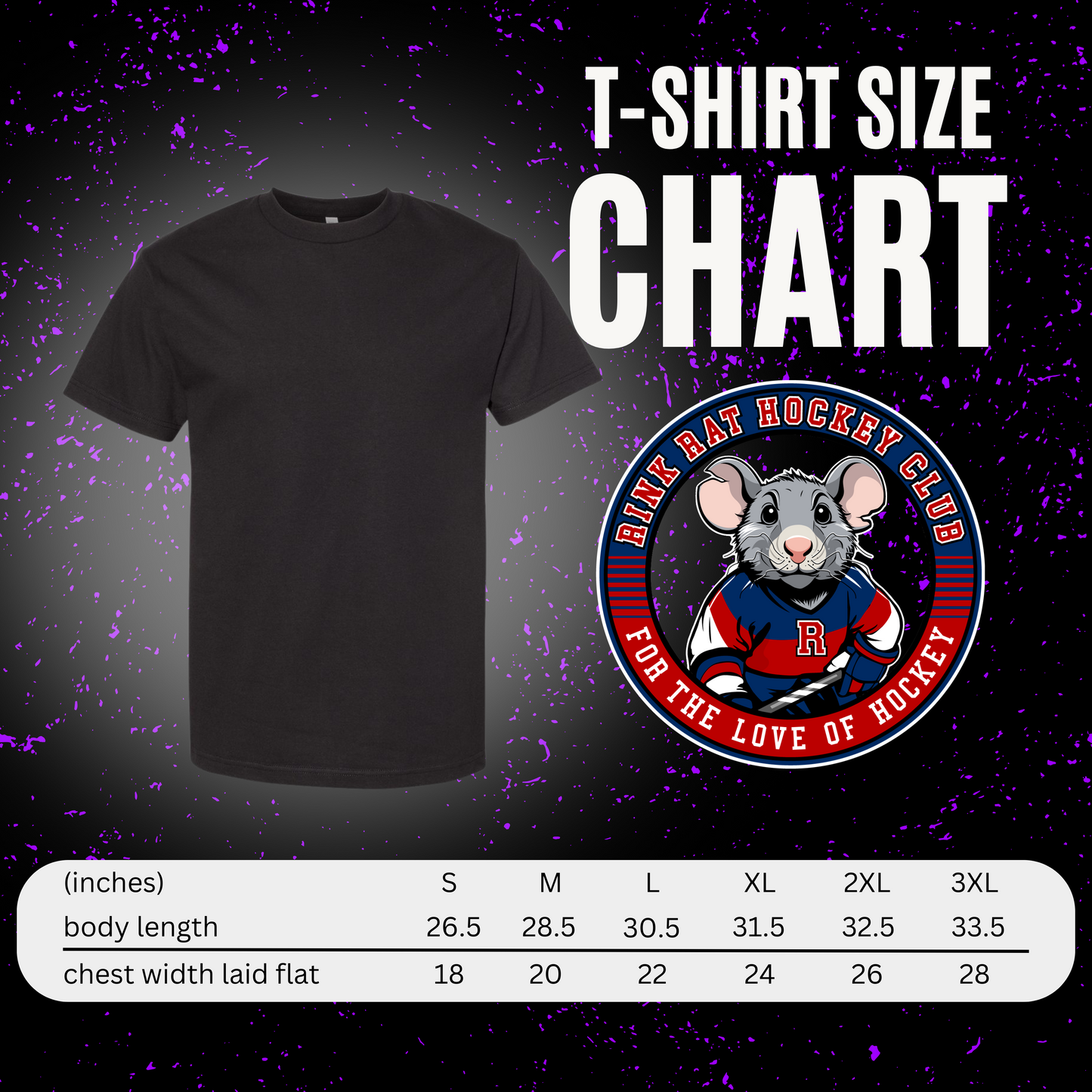 Rink Rat Hockey Club Outdoor Tee