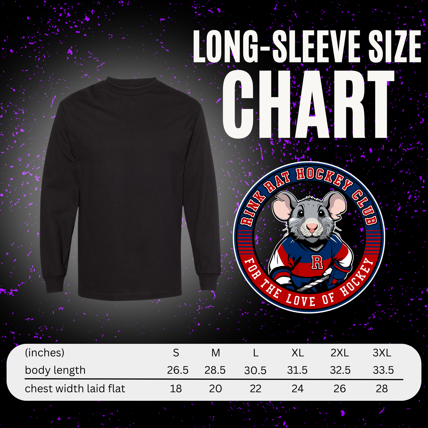 Rink Rat Hockey Club Outdoor Longsleeve