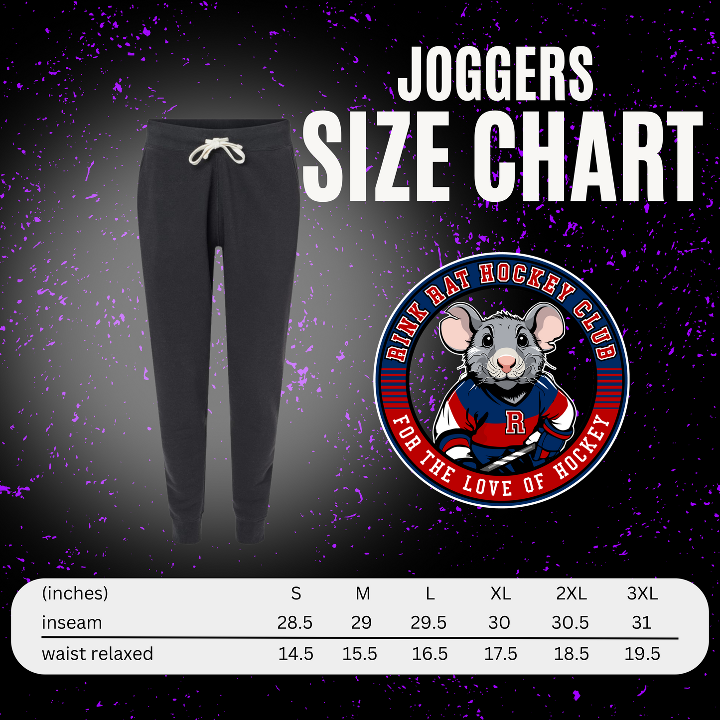 Rink Rat Hockey Club University Joggers