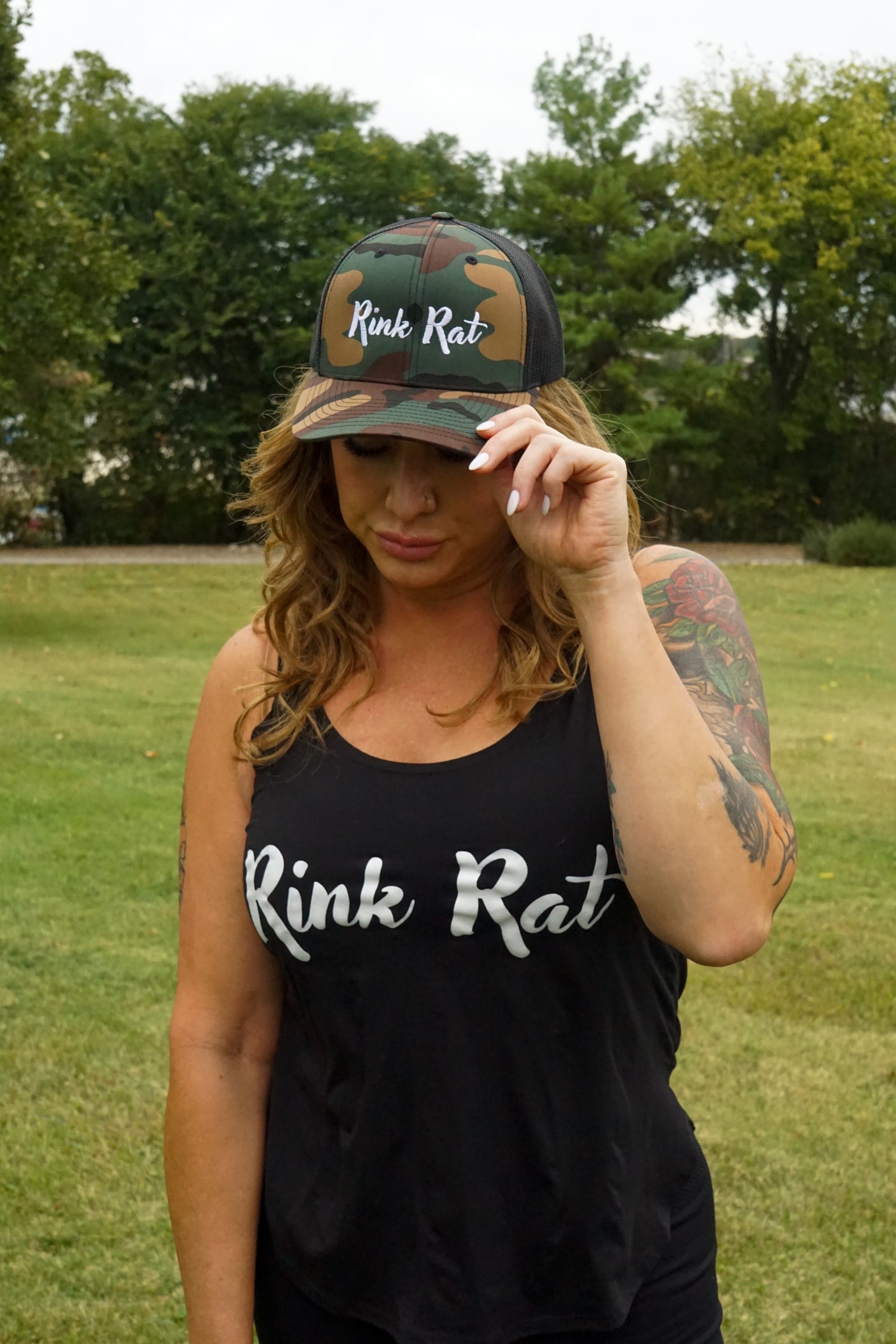 Rink Rat Hockey Club Women’s Script Tank Top