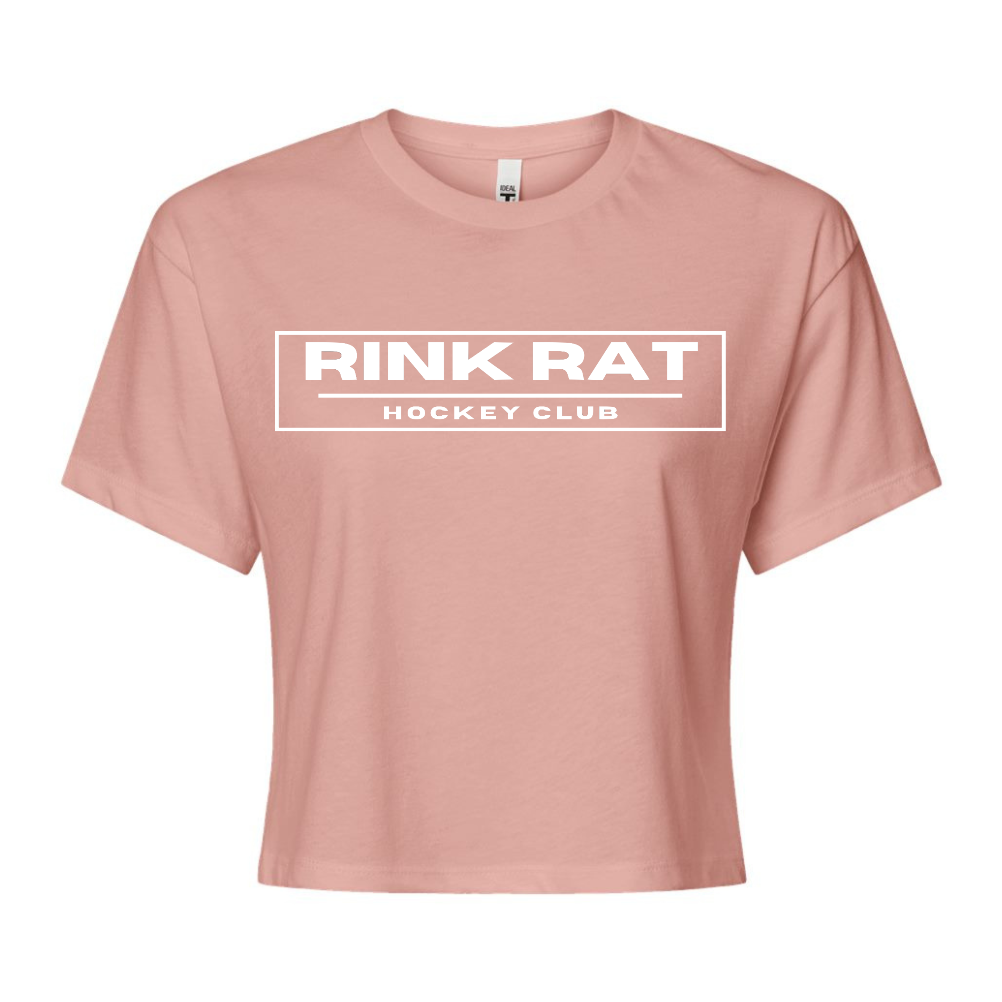 Rink Rat Hockey Club Woman’s Rectangle Logo Crop Top