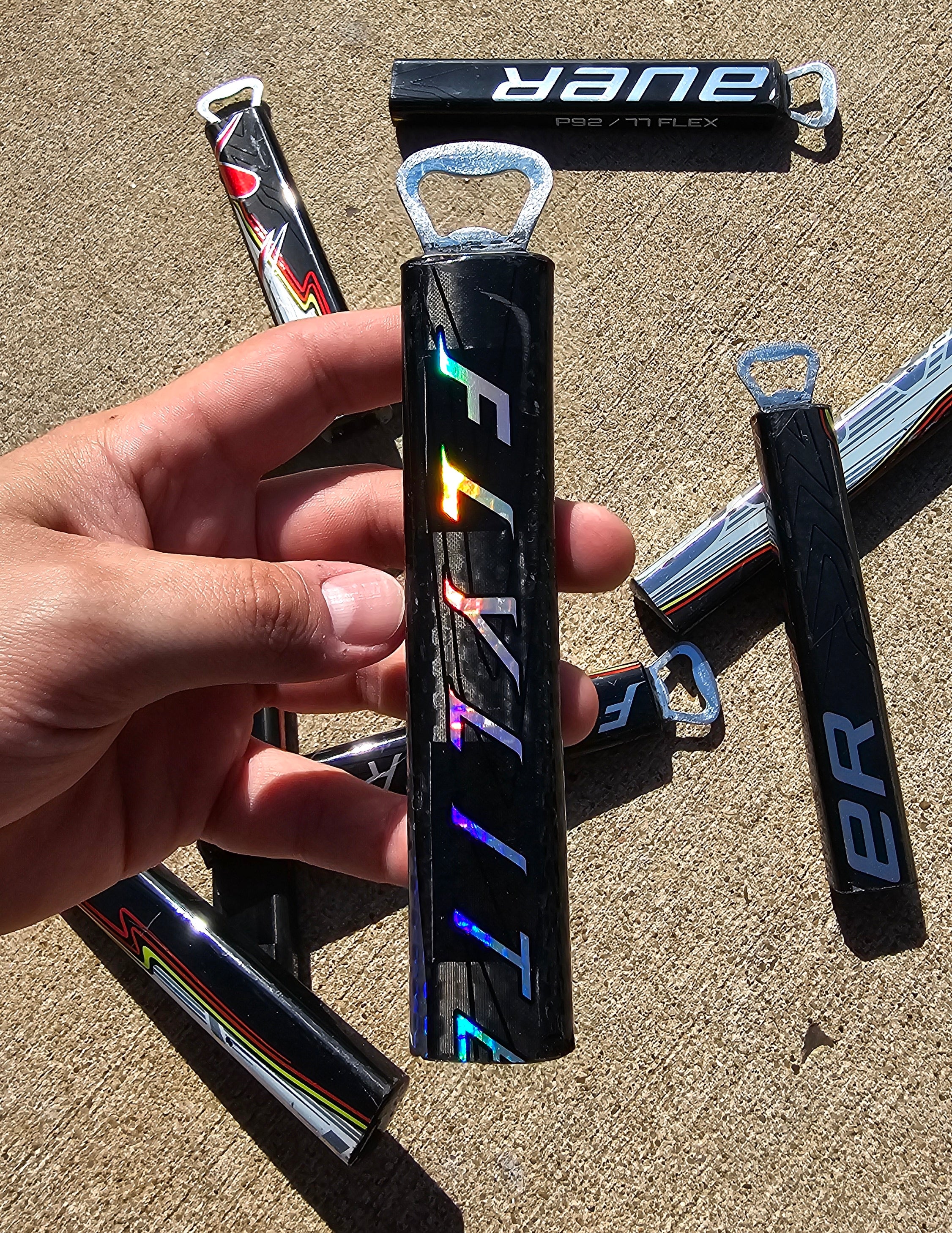 Hockey Stick Bottle Opener
