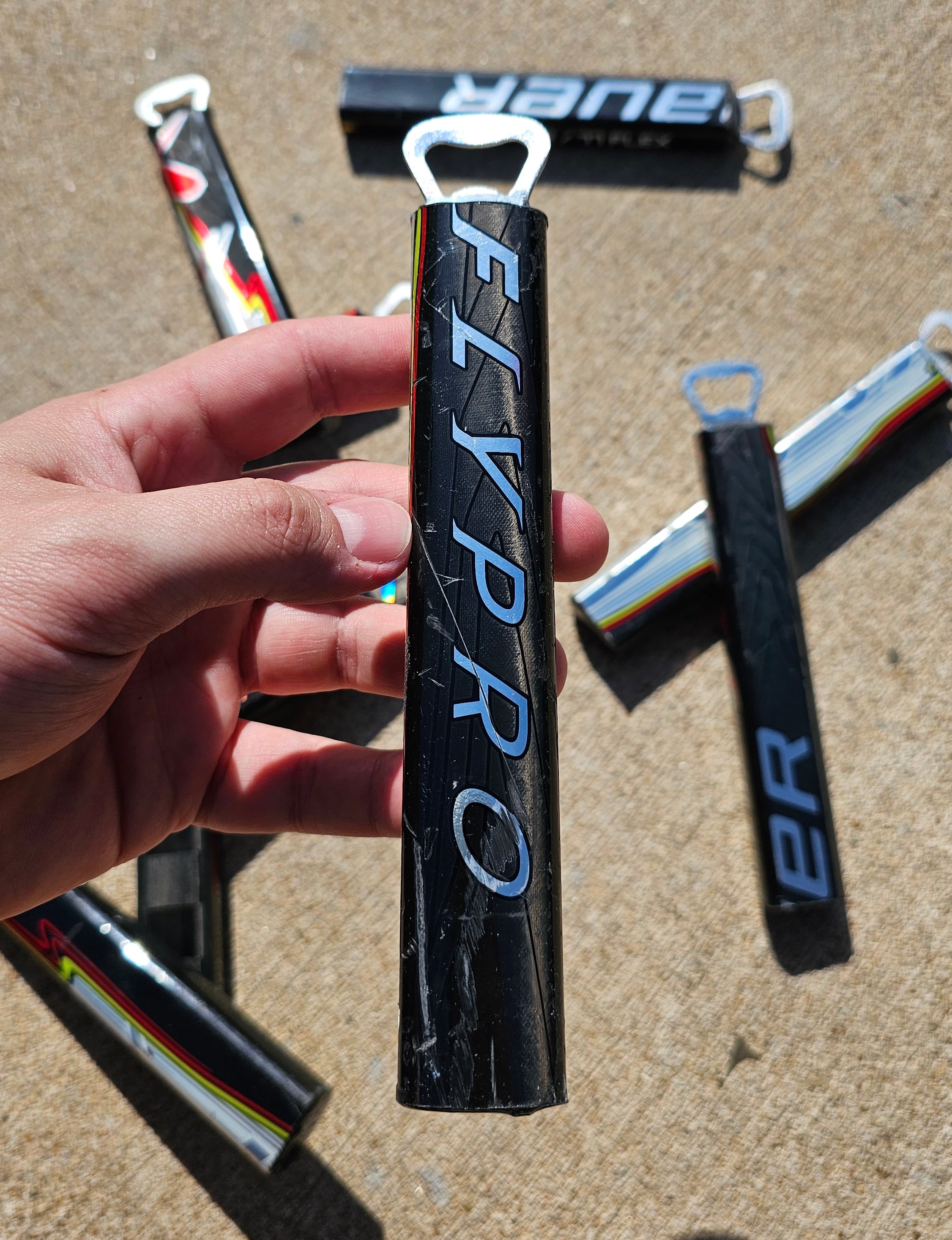 Hockey Stick Bottle Opener