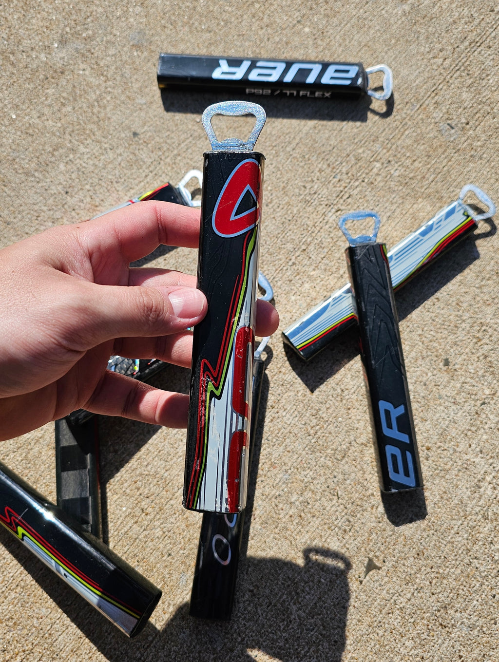 Hockey Stick Bottle Opener
