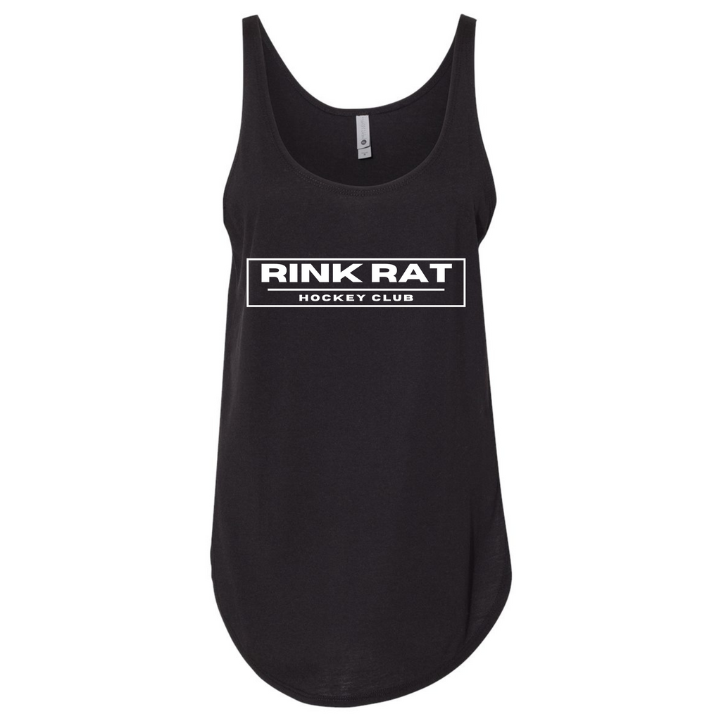 Rink Rat Hockey Club Woman’s Rectangle Logo Tank Top