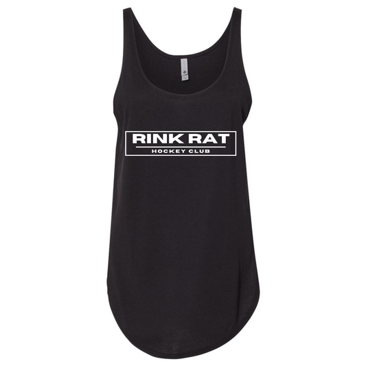 Rink Rat Hockey Club Woman’s Rectangle Logo Tank Top