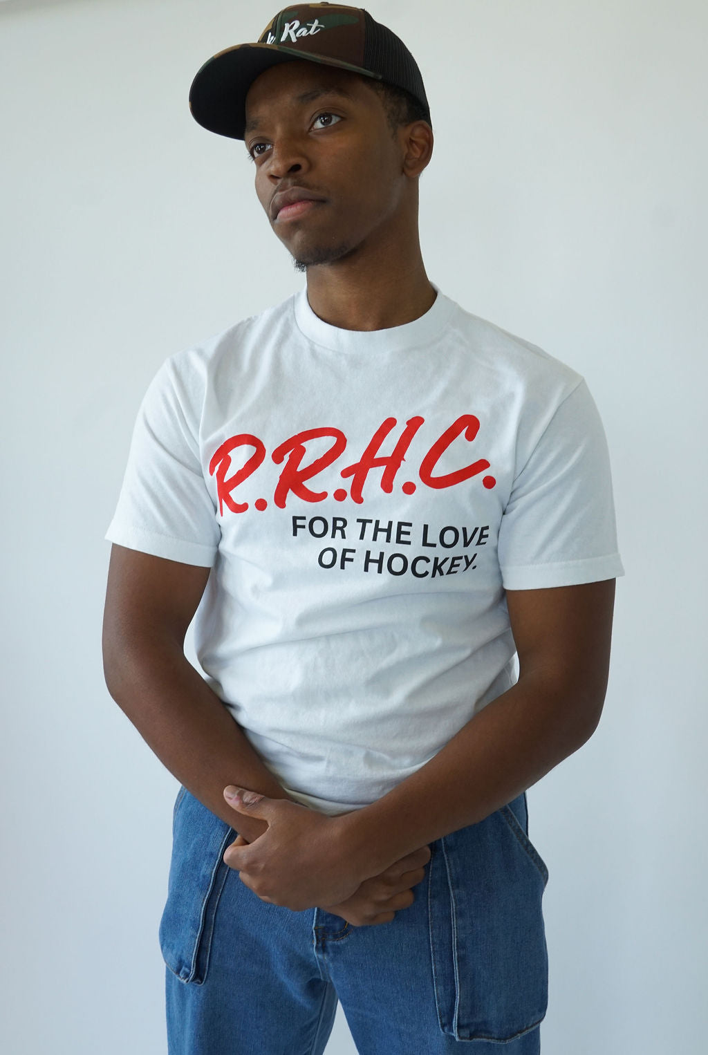 Rink Rat Hockey Club Letters Tee