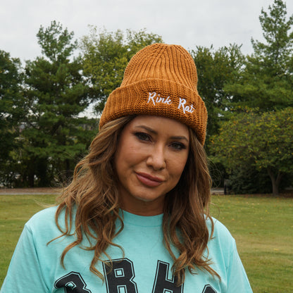 Rink Rat Hockey Club Embroidered Script Beanie