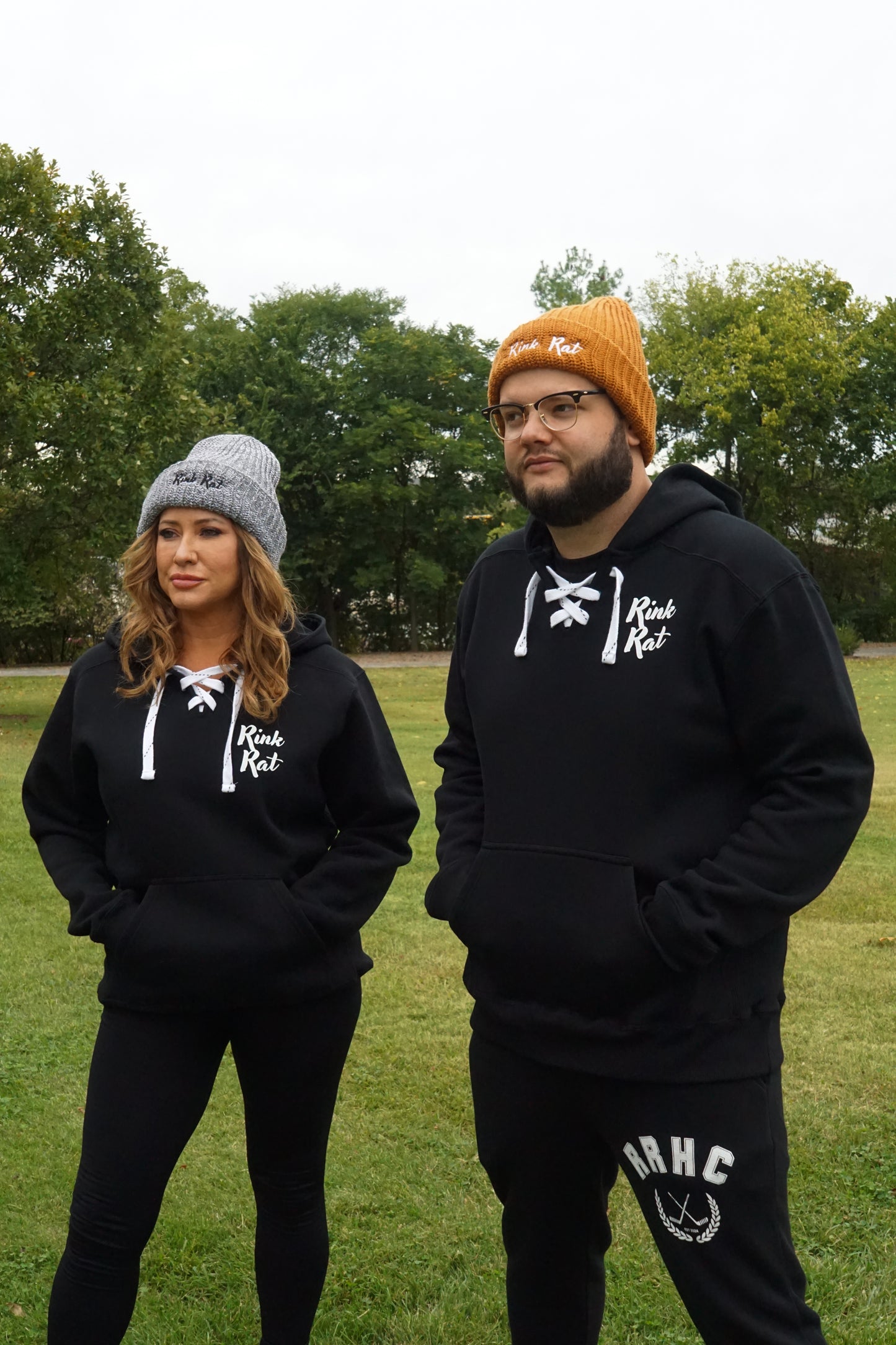 Rink Rat Hockey Club Outdoor Lace-Up Hoodie