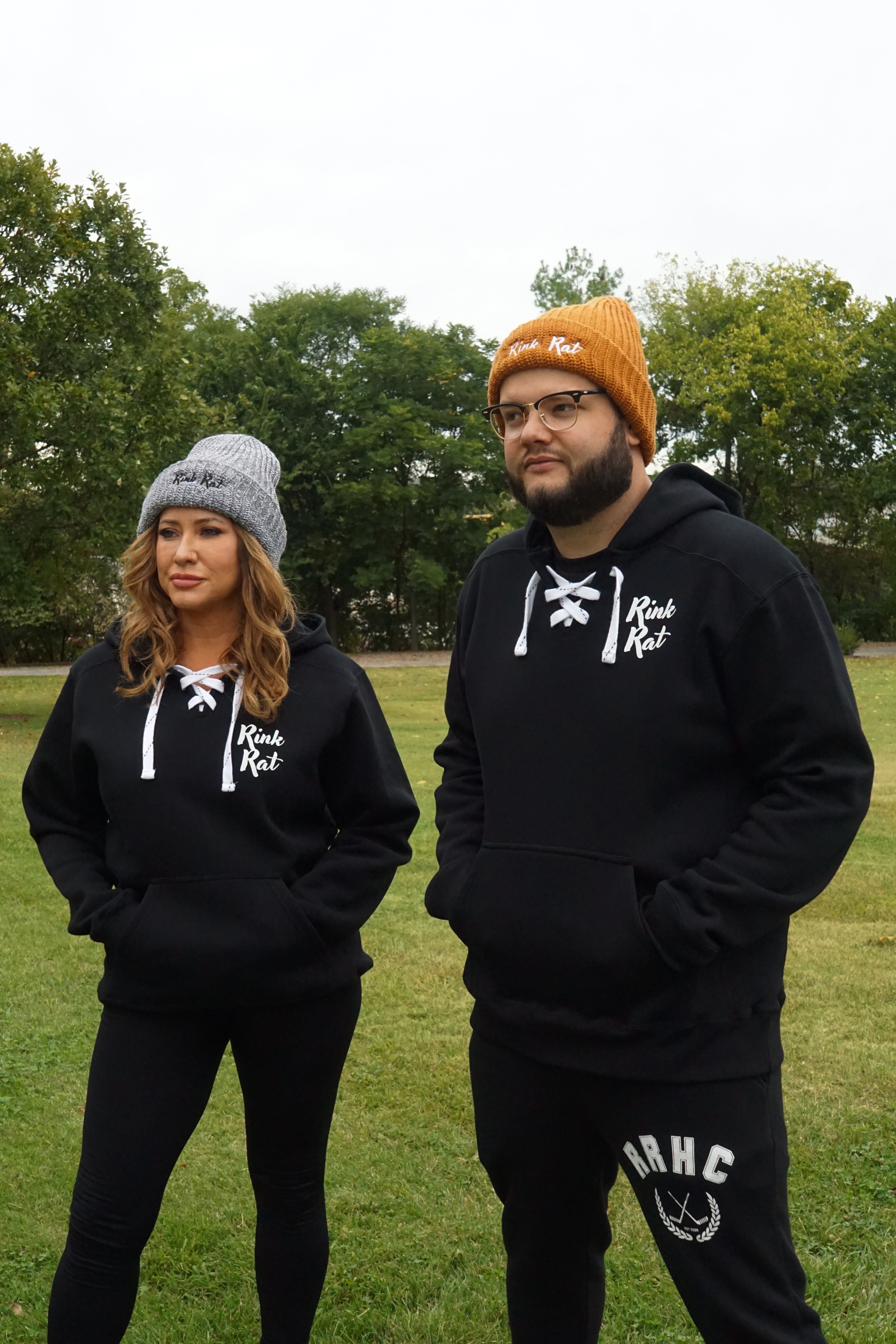 Rink Rat Hockey Club Outdoor Lace-Up Hoodie